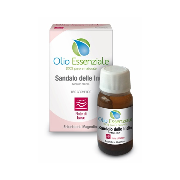 Erboristeria Magentina Olio Essenziale Sandalo Delle Indie 5 ml - Dolomiti e Natura
