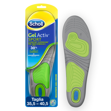Scholl Solette Gel Activ Sport Donna 1 Paio - Dolomiti e Natura