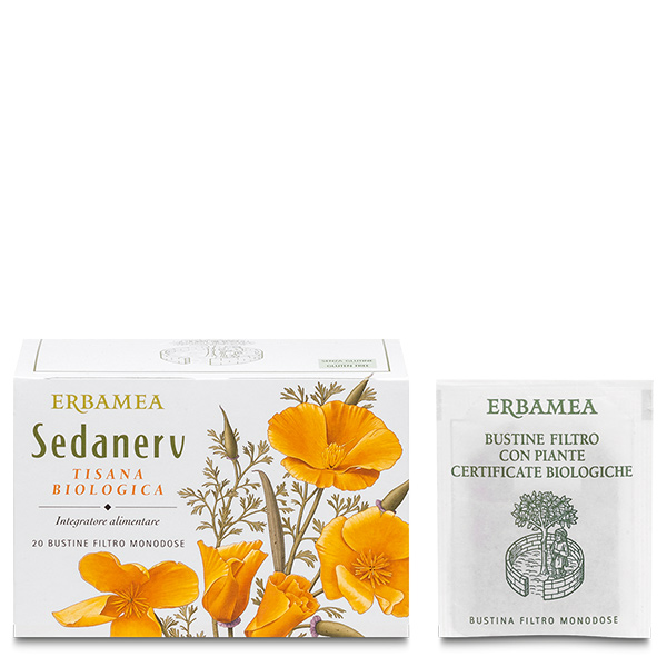 Erbamea Sedanerv Tisana Biologica 20 Filtri - Dolomiti e Natura