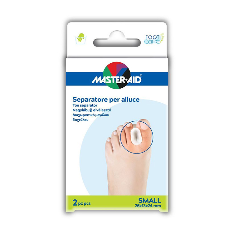 Master-Aid Foot Care Separatore Per Alluice Small 2 Pezzi - Dolomiti e Natura