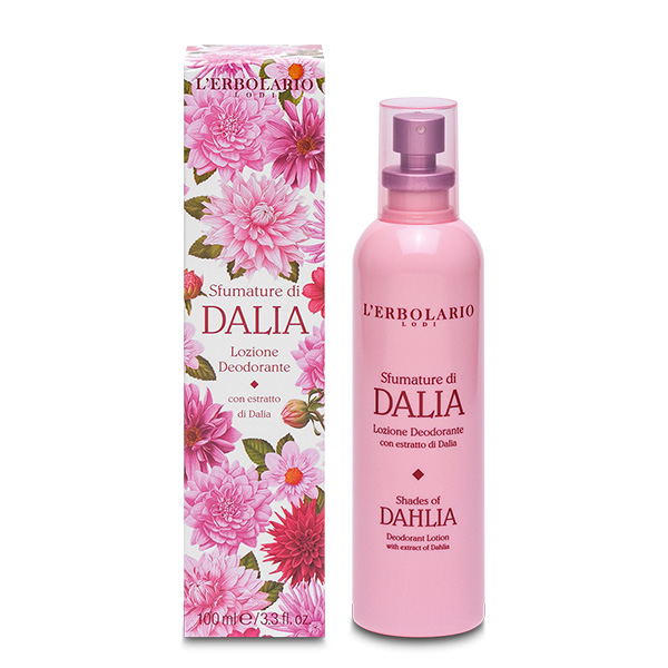 L'Erbolario Sfumature Di Dalia Lozione Deodorante 100 ml - Dolomiti e Natura