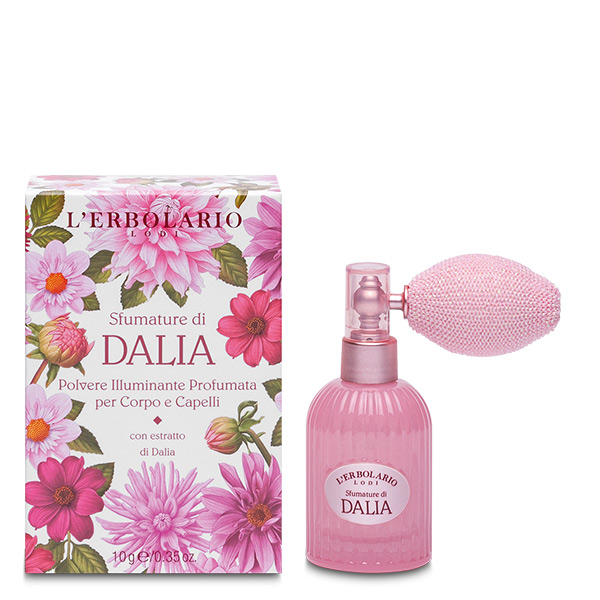 L'Erbolario Sfumature Di Dalia Polvere Illuminante Profumata Per Corpo E Capelli 10 g - Dolomiti e Natura