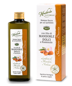Huilerie Naturelle Shampoo Doccia Mandorla & Verbena 250 ml - Dolomiti e Natura