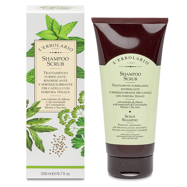 L'Erbolario Shampoo Scrub 200 ml - Dolomiti e Natura