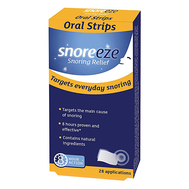 SnoreEze Strisce Orali 14 Pezzi - Dolomiti e Natura