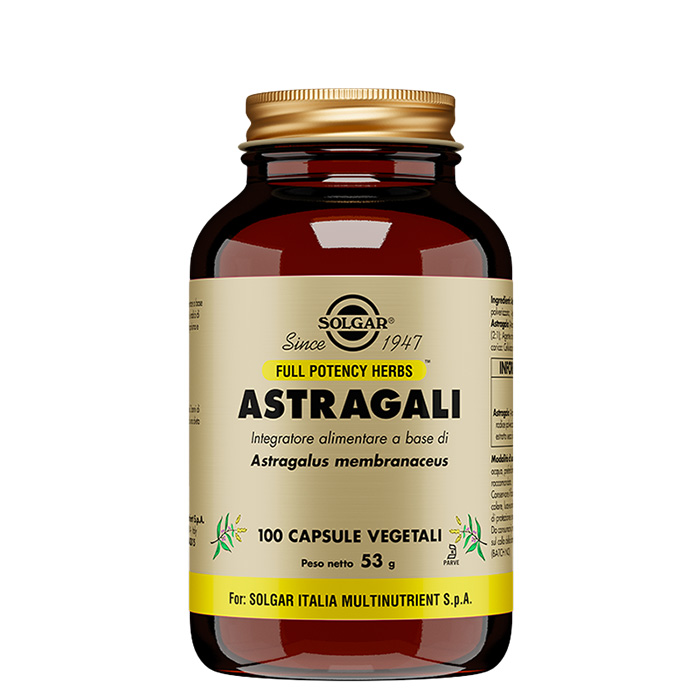 Solgar Astragali 100 Capsule Vegetali - Dolomiti e Natura