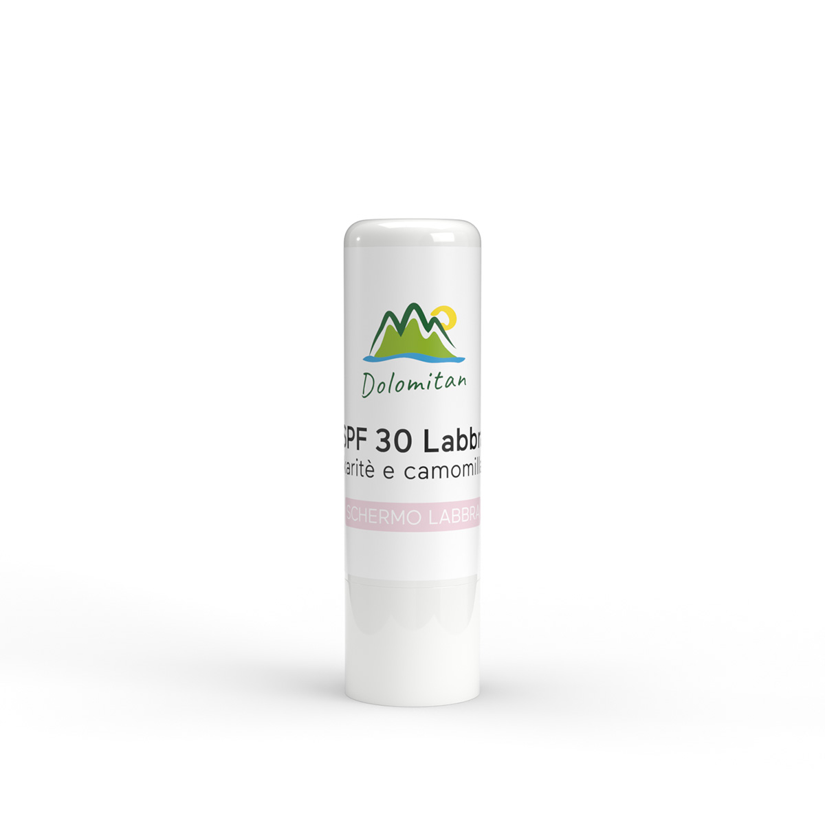 SPF 30 Labbra Karitè e Camomilla Schermo Labbra 5 ml - Dolomiti e Natura