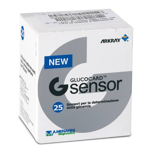 Glucocard G Sensor 25 Pezzi - Dolomiti e Natura