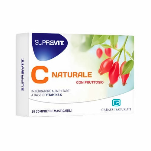Supravit Vitamina C Naturale 30 Compresse - Dolomiti e Natura