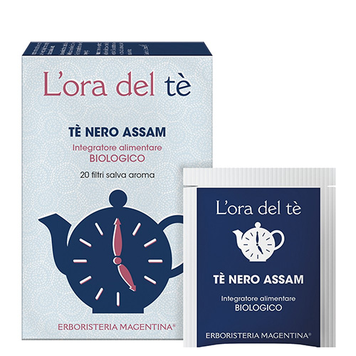 Erboristeria Magentina Tè Nero Assam Bio 20 Filtri - Dolomiti e Natura