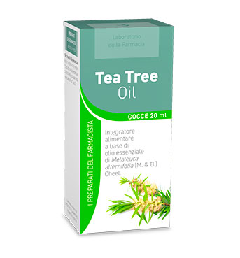 LDF Preparati Tea Tree Oil Gocce 20 ml - Dolomiti e Natura