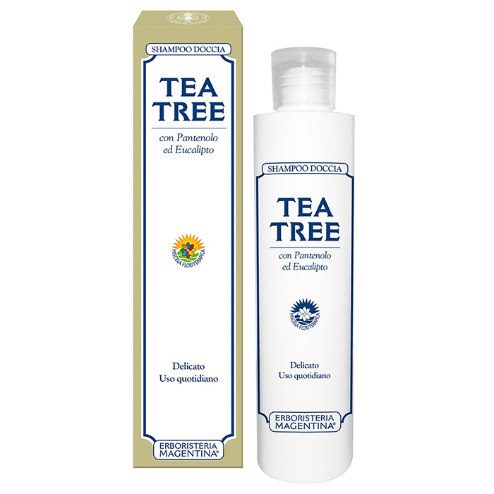Erboristeria Magentina Tea Tree Shampoo Doccia 200 ml - Dolomiti e Natura