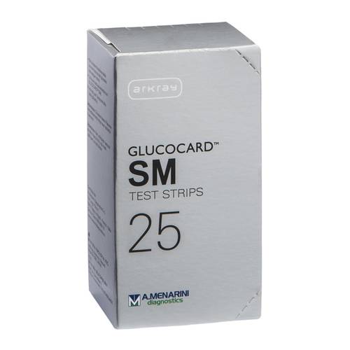 Glucocard SM test Strips 25 Pezzi - Dolomiti e Natura