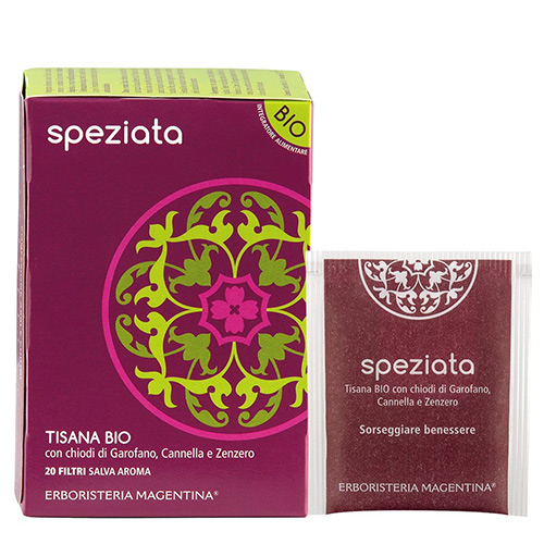 Erboristeria Magentina Tisana Bio Speziata 20 Filtri - Dolomiti e Natura