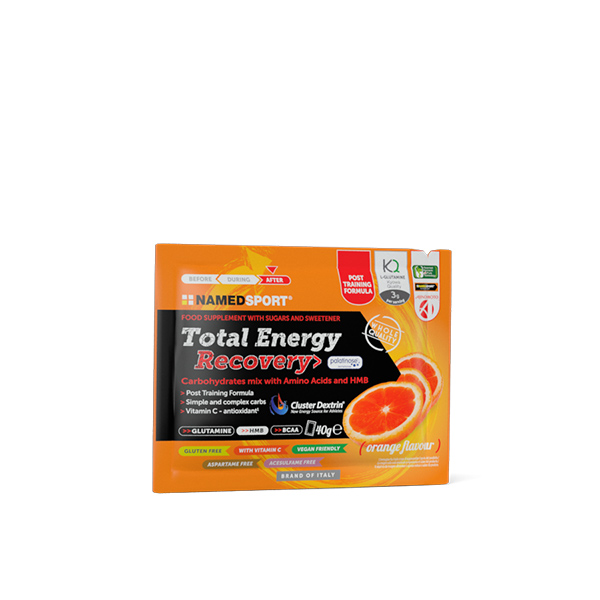 Named Sport Total Energy Recovery Orange 40 g - Dolomiti e Natura