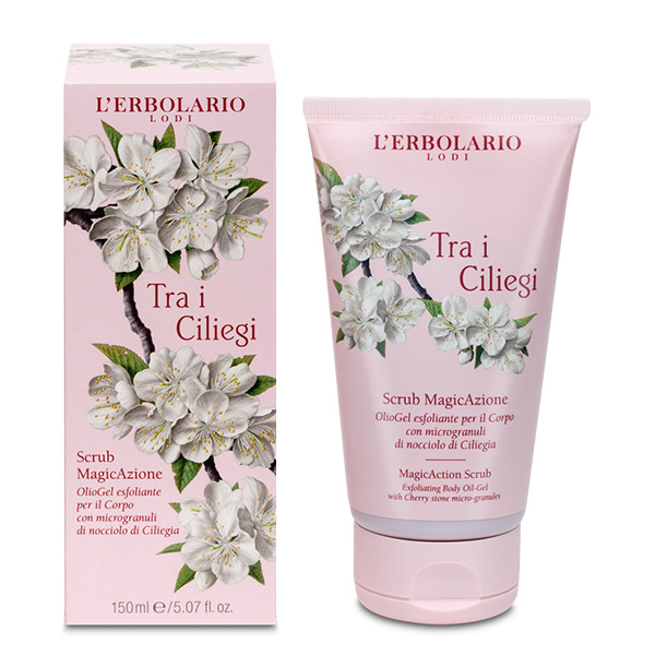 L'Erbolario Tra I Cigliegi Scrub MagicAzione 150 ml - Dolomiti e Natura