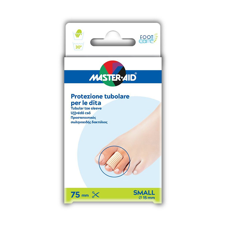 Master-Aid Foot Care Protezione Tubolare Per Le Dita Small 2 Pezzi - Dolomiti e Natura