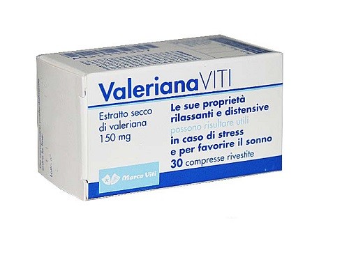 Valeriana Viti 30 Compresse Rivestite - Dolomiti e Natura
