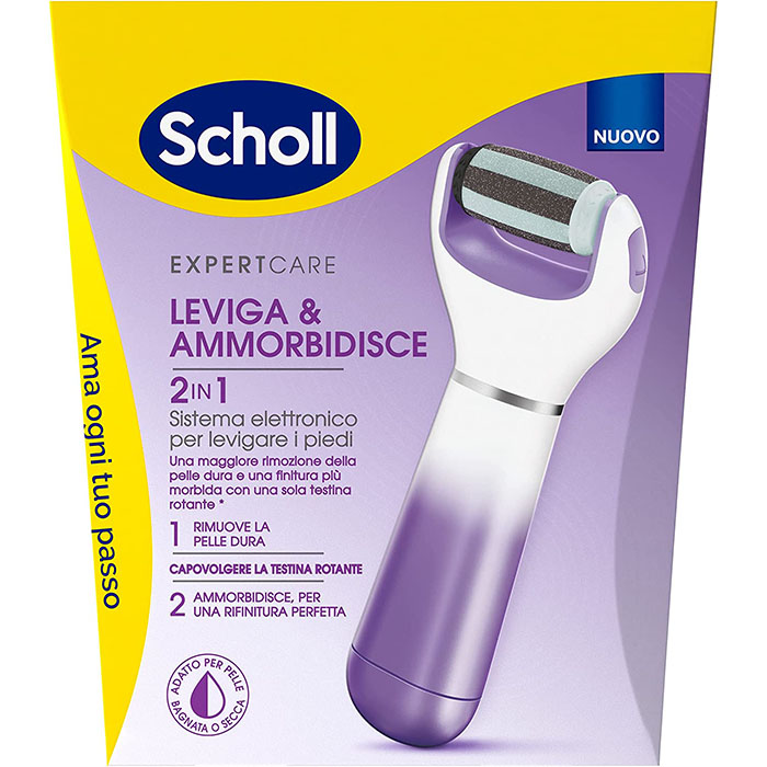 Scholl Velvet 2in1 Leviga e Ammorbidisce Pedicure - Dolomiti e Natura