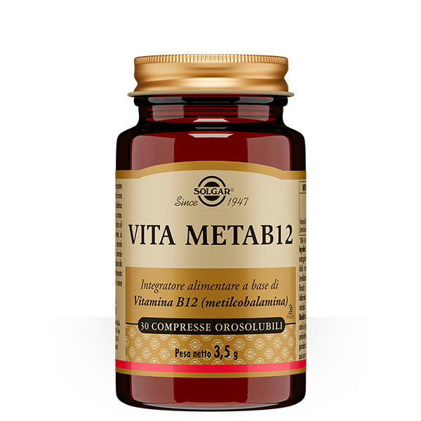 Solgar Vita MetaB12 30 Compresse Orosolubili - Dolomiti e Natura