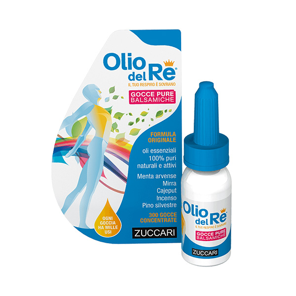 Olio Del Re Gocce Pure Balsamiche 10 ml - Dolomiti e Natura