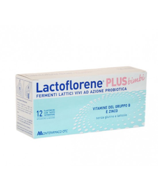 Lactoflorene Plus Bimbi 12 Flaconcini - Dolomiti e Natura
