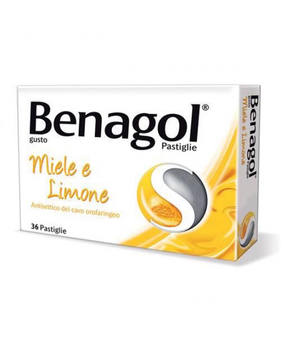 Benagol Aroma Miele e Limone 36 Pastiglie - Dolomiti e Natura