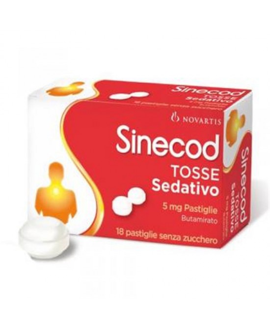 Sinecod Tosse Sedativo 18 Pastiglie 5 mg - Dolomiti e Natura