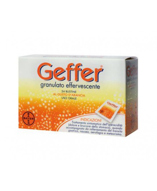 Geffer Granulato Effervescente 24 Bustine - Dolomiti e Natura