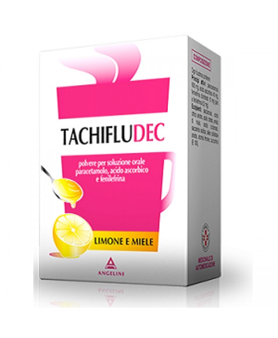Tachifludec 16 Buste Limone Miele - Dolomiti e Natura