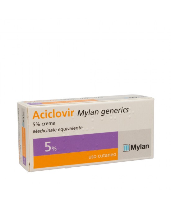 Aciclovir Mylan Crema 5% 3 g - Dolomiti e Natura