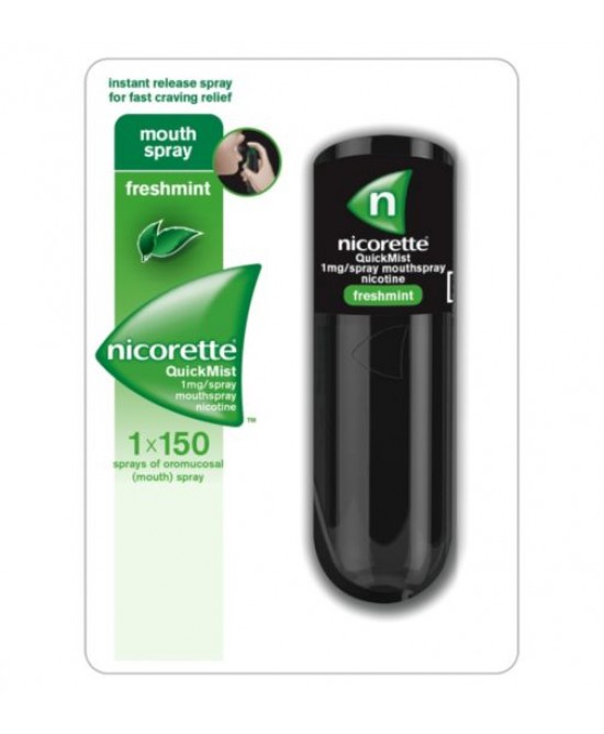 Nicorette Quick Spray Menta 13 ml - Dolomiti e Natura