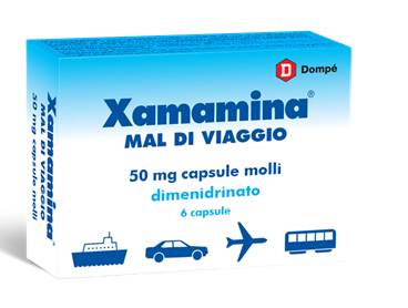 Xamamina 6 Capsule Molli 50 mg - Dolomiti e Natura