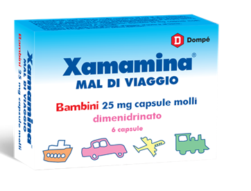 Xamamina Bambini 6 Capsule 25 mg - Dolomiti e Natura