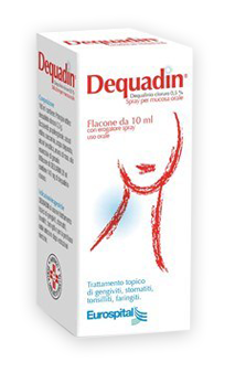 Dequadin 0,5% Spray  Per Mucosa Orale 10 ml - Dolomiti e Natura