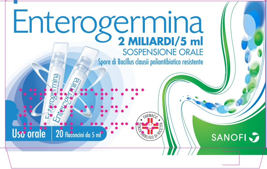 Enterogermina 20 Flaconi 2 Miliardi/5ml - Dolomiti e Natura