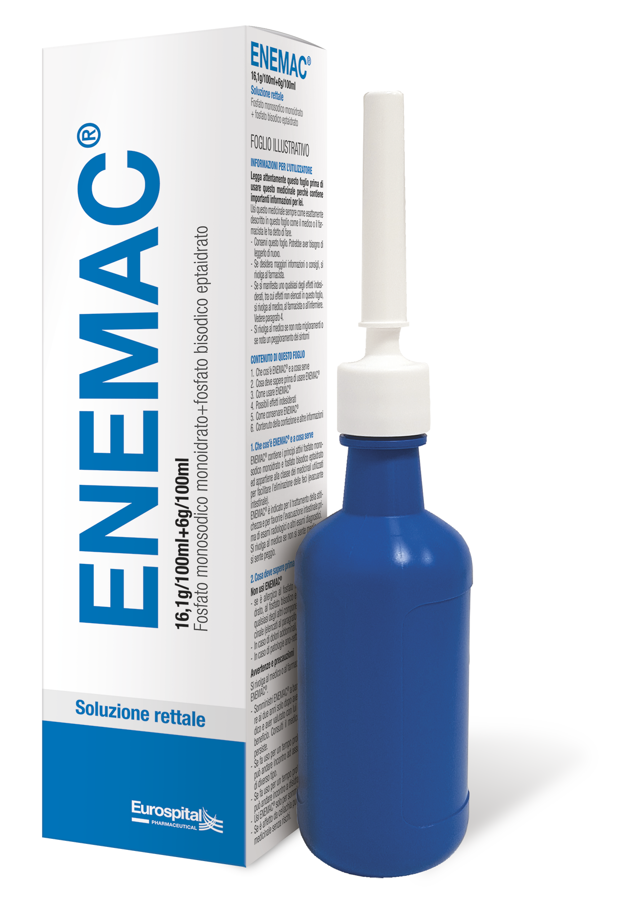 Enemac Enteroclisma Flacone 130 ml - Dolomiti e Natura