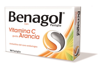 Benagol Vitamina C Aroma Arancia 16 Pastiglie - Dolomiti e Natura