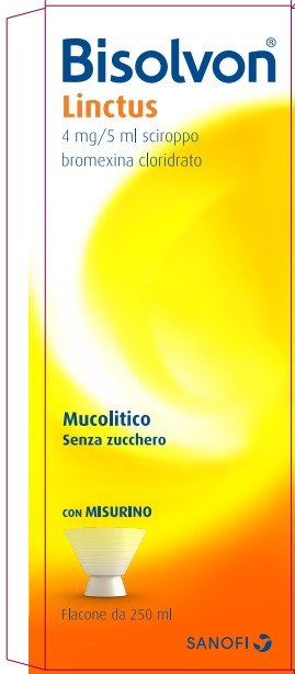 Bisolvon Linctus Sciroppo flacone 250 ml - Dolomiti e Natura