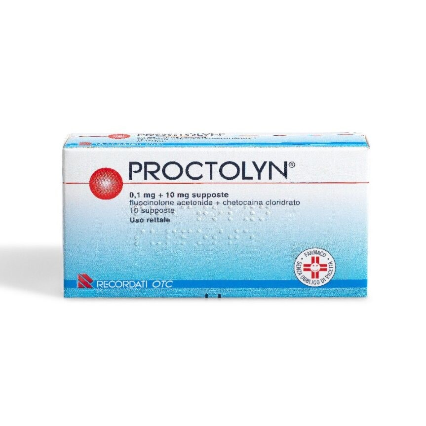 Proctolyn 0,1 mg + 10 mg 10 Supposte - Dolomiti e Natura