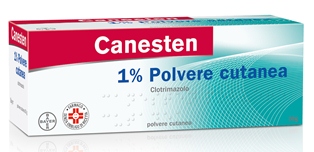 Canesten Polvere Cutanea 1% Flacone 30 g - Dolomiti e Natura