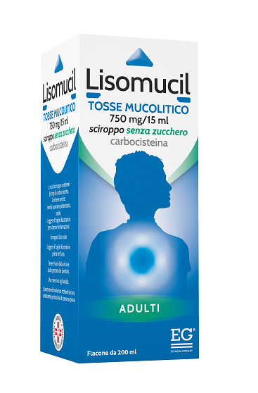 Lisomucil Adulti Sciroppo 200 ml Senza Zucchero - Dolomiti e Natura