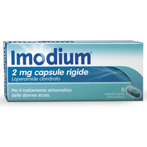 Imodium 2 mg 8 Capsule Rigide - Dolomiti e Natura