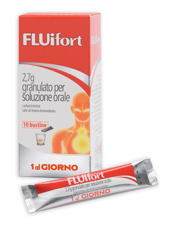Fluifort 10 Bustine Granulato 2,7 g / 10 ml - Dolomiti e Natura