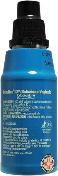 Betadine Soluzione Vaginale 10% Flacone 125 ml - Dolomiti e Natura