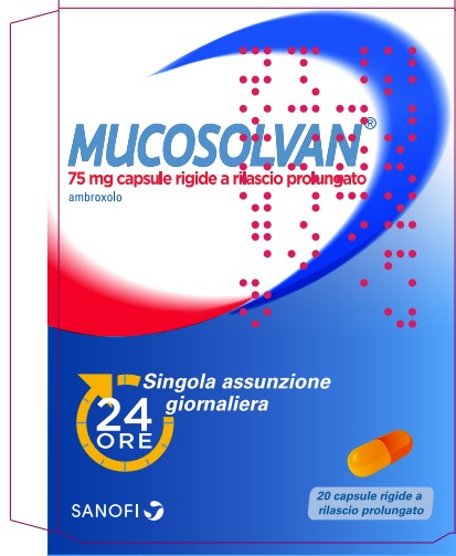 Mucosolvan 20 Capsule 75 mg Rilascio Prolungato - Dolomiti e Natura