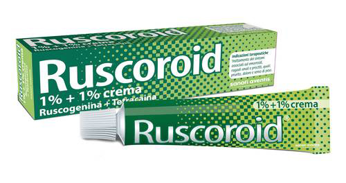 Ruscoroid Crema Rettale 40 g 1% + 1% - Dolomiti e Natura