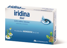 Iridina Due Collirio Monodose 10 Flaconi 0,5 ml 0,05% - Dolomiti e Natura
