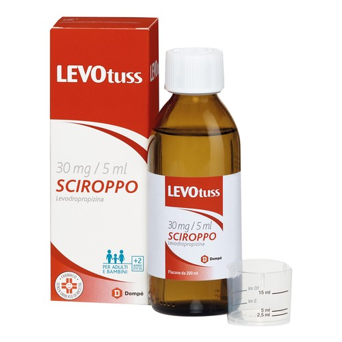Levotuss Sciroppo 200 ml 30 mg / 5 ml - Dolomiti e Natura