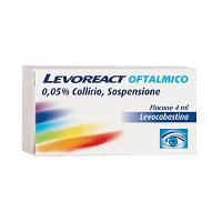 Levoreact Oftalmico 0,5 mg Collirio Sospensione 4 ml - Dolomiti e Natura